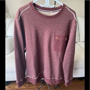 Men’s fleece-lined sweater